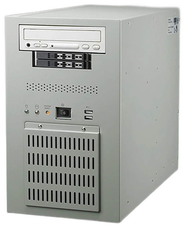 Máy tính công nghiệp Advantech IPC-7132 nhìn chếch từ bên trái