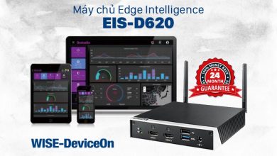 EIS-D620 được nâng cấp về phần cứng tích hợp cộng với phần mềm để xây dựng các ứng dụng Edge-To-Cloud